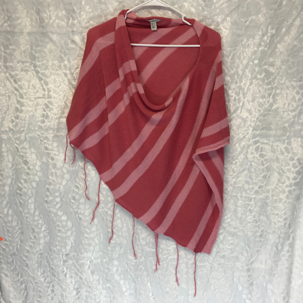 Abercrombie & Fitch One Size Pink Striped fringe